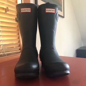 Women's Original Short Rain Boots: Navy/  size 8